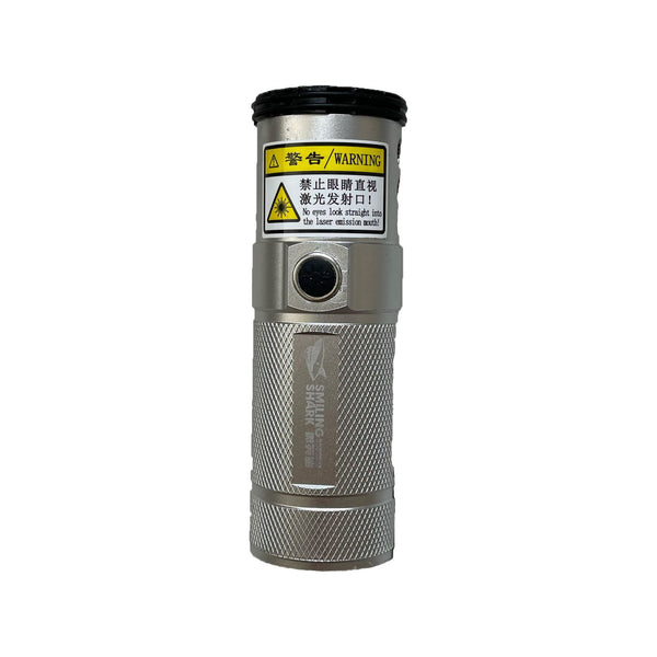 40 W (Battery 2600mA*2, Wavelength 1064). Range 1 m. Battery life 2 years, with fast charging.