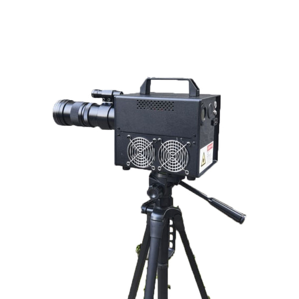 QZ500-DIY Laser Cannon. Upgraded 500 W high power. 100-140 meter laser obstacle clearing device, laser cannon, laser cutting, laser tree carving
