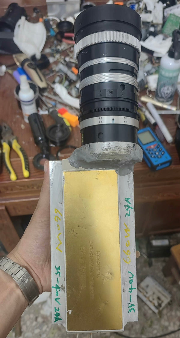 660 W laser launcher(Unrestricted country), you need to prepare batteries on your own (DC 40V, 24A). Range 50m.